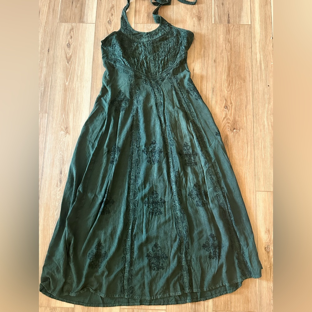 Sturgis  Clothing Boho Halter Dress M NWT